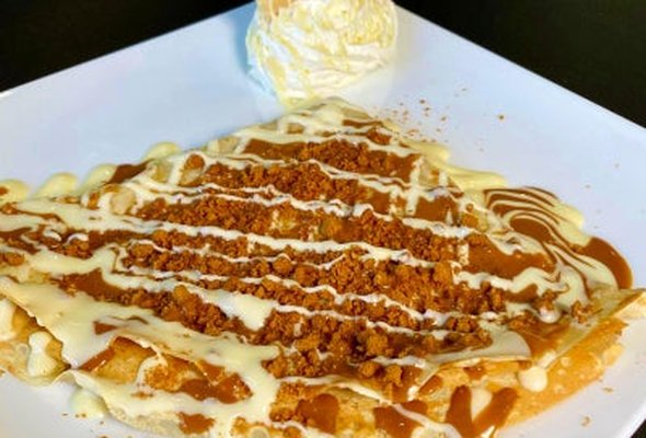 Lotus Biscoff Crepe