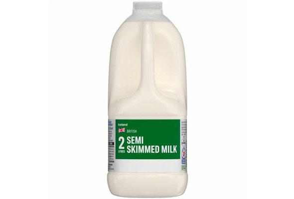 Iceland 2l Semi Skimmed Milk