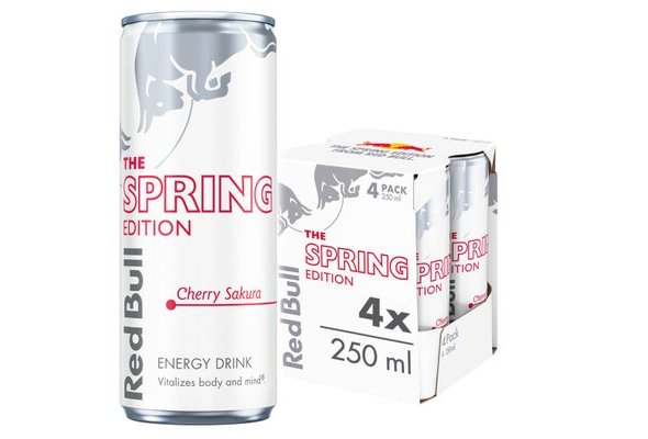 Red Bull 4 The Spring Edition Cherry Sakura Energy Drink 250ml