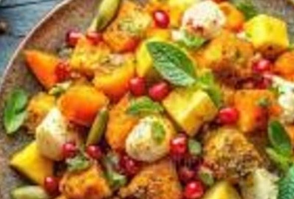 Sizzling Tandoori Fruit Chaat