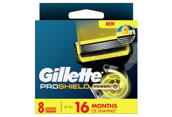 Gillette Proshield Power Razor Blades Refill 8pk