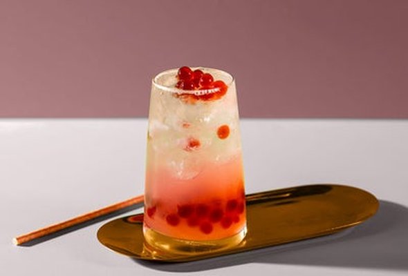Cherry Blossom & Lychee Seltzer