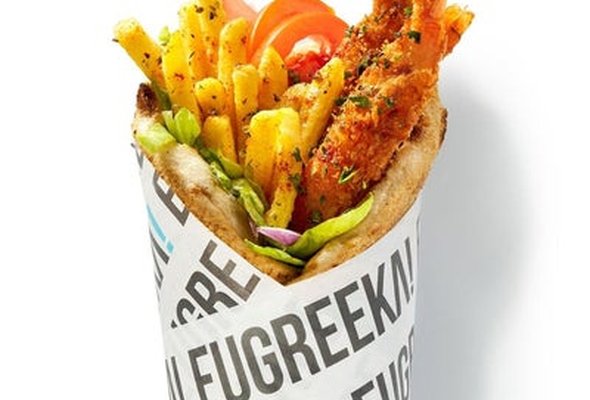 PANKO PRAWN KALAMAKI WRAP