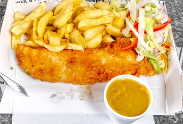 Large Fish and Chips