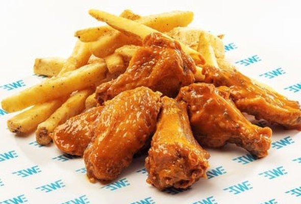 6pcs Wings (original or crispy)