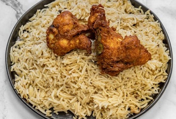 Chicken Lollipop Biriyani