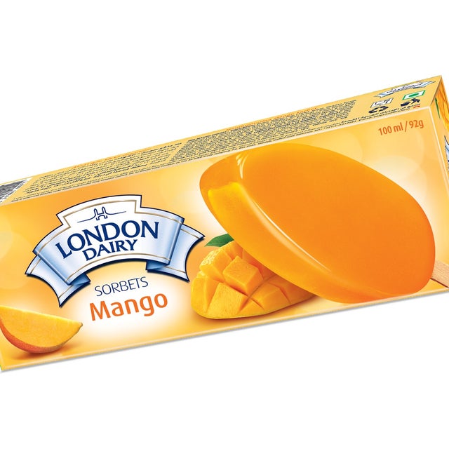 London Dairy Mango Sorbet Stick