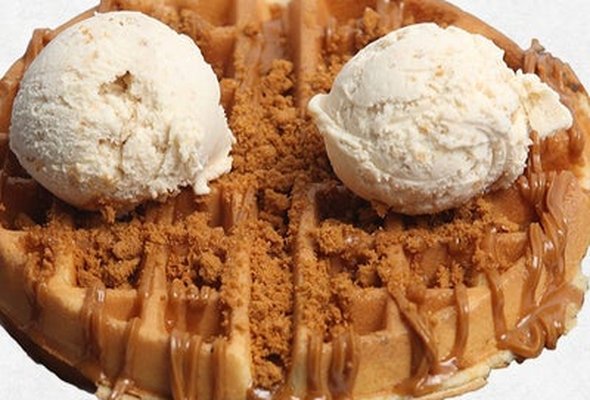 Lotus Biscoff Waffle 🧇 🧇 🧇