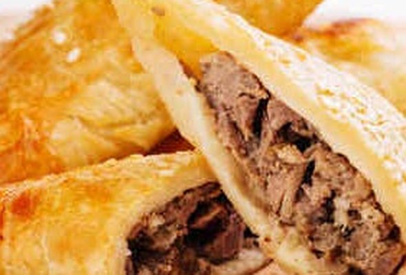 2pcs Meat Samosa