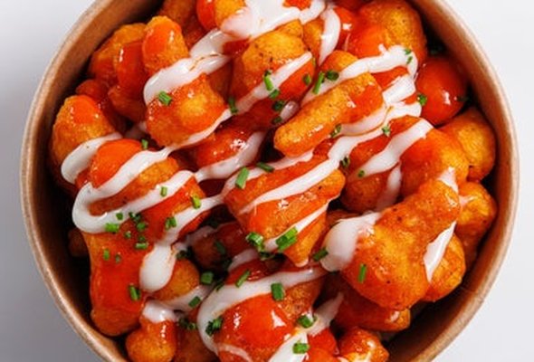 Buffalo Cauliflower Bites