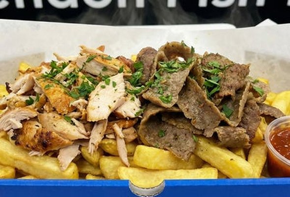 Mixed Meat with Chips