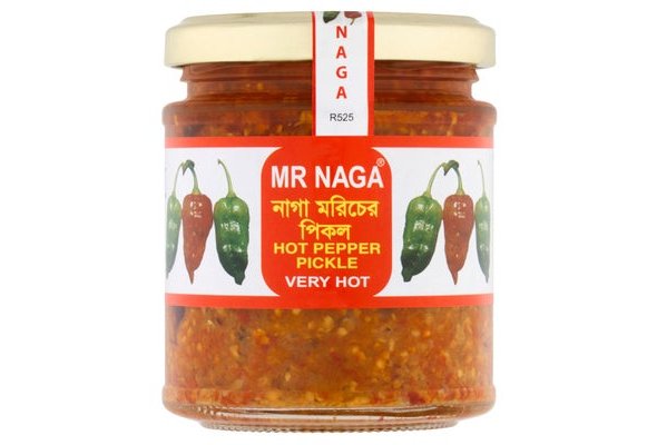 Mr Naga Hot Pepper Pickle 190g