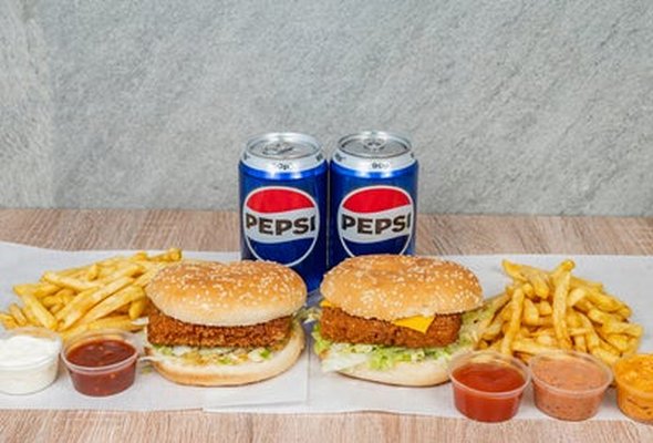 Deal 4 - Fish Burger Regular Fries Can of Drink