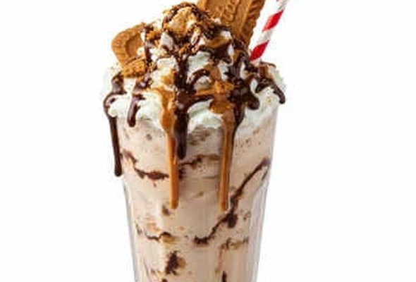 Lotus Biscoff & Chocolate Milkshake Large