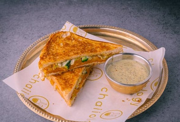 Aloo Tikki Toastie