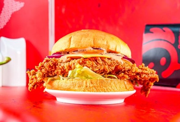 Bombai Bad Boy Burger. 🌶️🌶️
