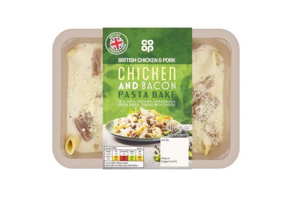 Co-op Chicken & Bacon Pasta Bake 400g