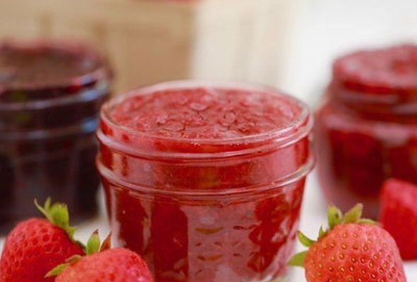 Single Serve Strawberry Jam