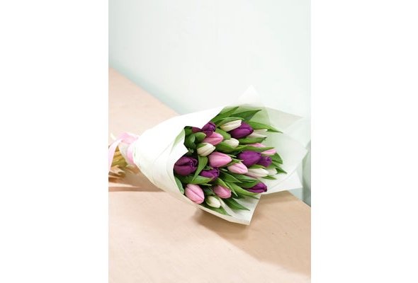 Pastel Tulip Wrap