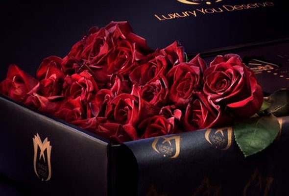 24 Classic Red Roses in Signature Boxes