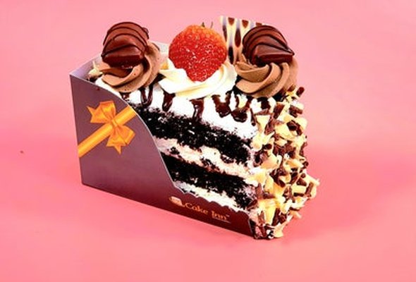 Heavenly Scrumptious Cake Slice