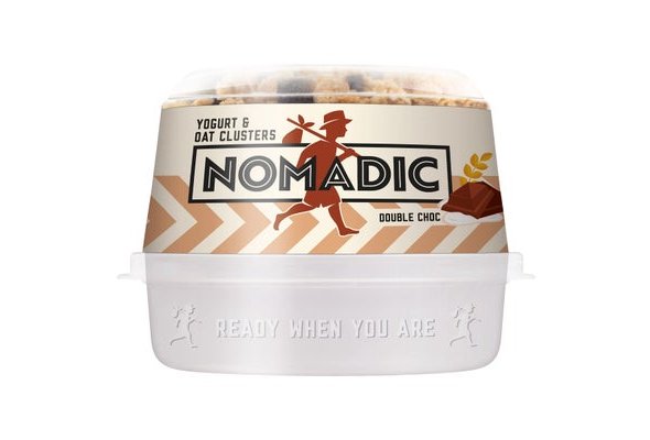 Nomadic Yogurt & Oat Clusters Double Choc 169g