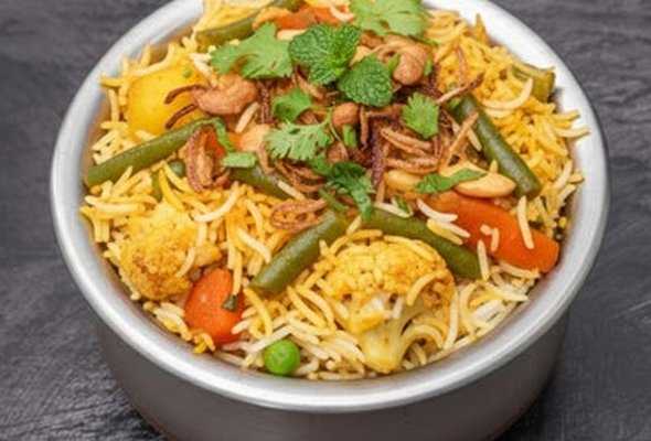 Vegetable Dum Biriyani