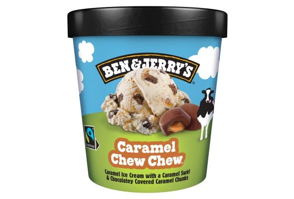 Ben & Jerry's  Ice Cream Caramel Chew-Chew 465 ml