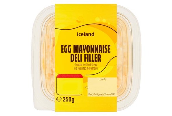 Iceland Egg Mayonnaise Deli Filler 250g