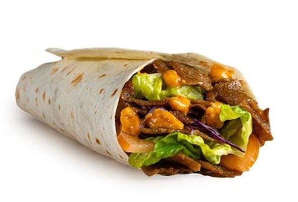 Spicy Beef Doner Wrap