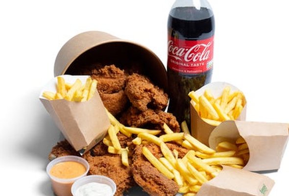 10pc Chicken bucket meal.