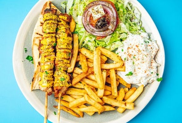 3.Chicken Souvlaki
