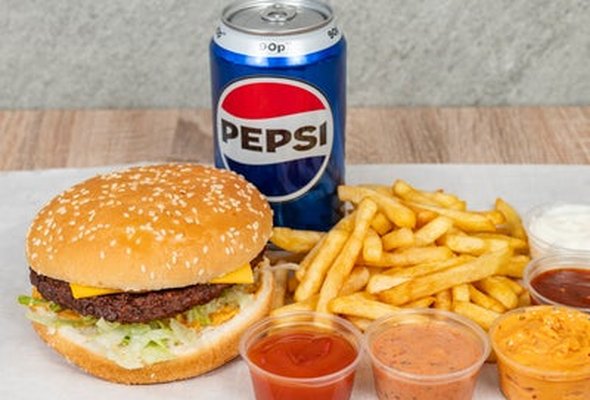 Deal 14 - Cheese Burger Meal