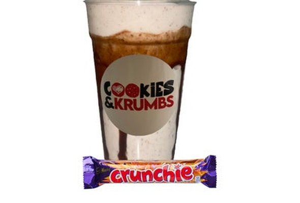 Crunchie Bar Milkshake (16oz)