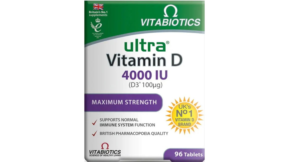 Vitabiotics Ultra Vitamin D3 4000 Iu Tablet 96s