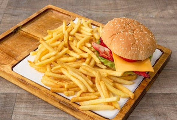 Chicken Steak Burger (Grilled