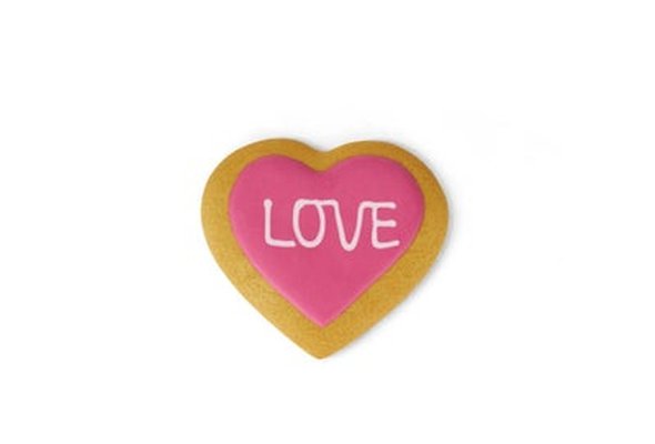 Iced Love Heart Gingerbread