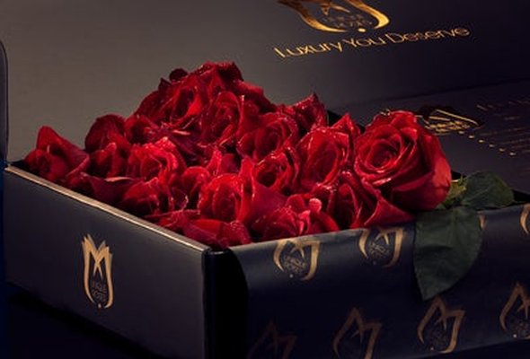 12 Classic Red Roses in Signature Boxes