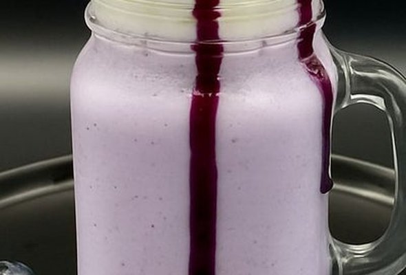 Blueberry Milkshake