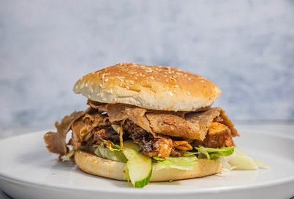Kebab Meat Burger