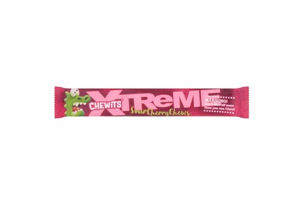 Chewits Extremely Sour Cherry Chews 34g