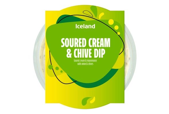 Iceland 200g Sour Cream&chiv Dip