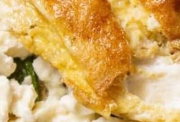 Spinach and Feta Omelette