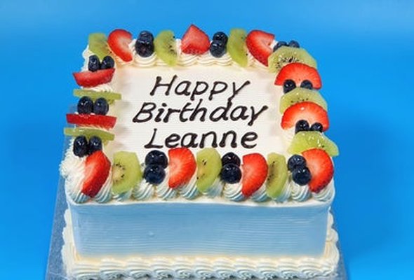 Fresh Fruit Birthday Cake S273