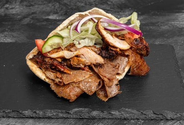 Mix Meat in Pitta