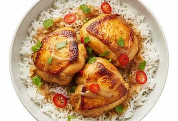 Hot Chicken Rice Bowl