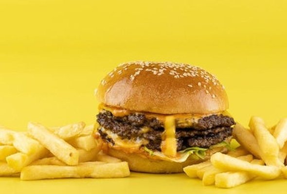Tripple Smash Burger + Fries