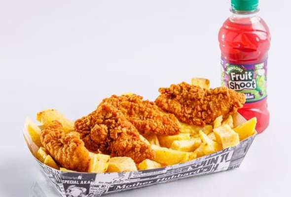 Kids Chicken Strips & Chips