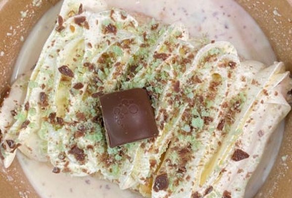 Aero Mint Milk Cake