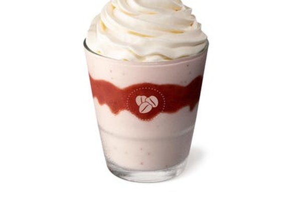 Strawberry Drizzle Frappe